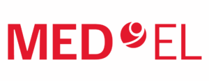 MED-EL Logo in roter Schrift